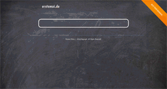 Desktop Screenshot of erstemai.de