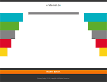 Tablet Screenshot of erstemai.de